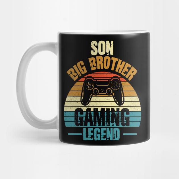 Son Brother Gaming Legend by DigitalCreativeArt